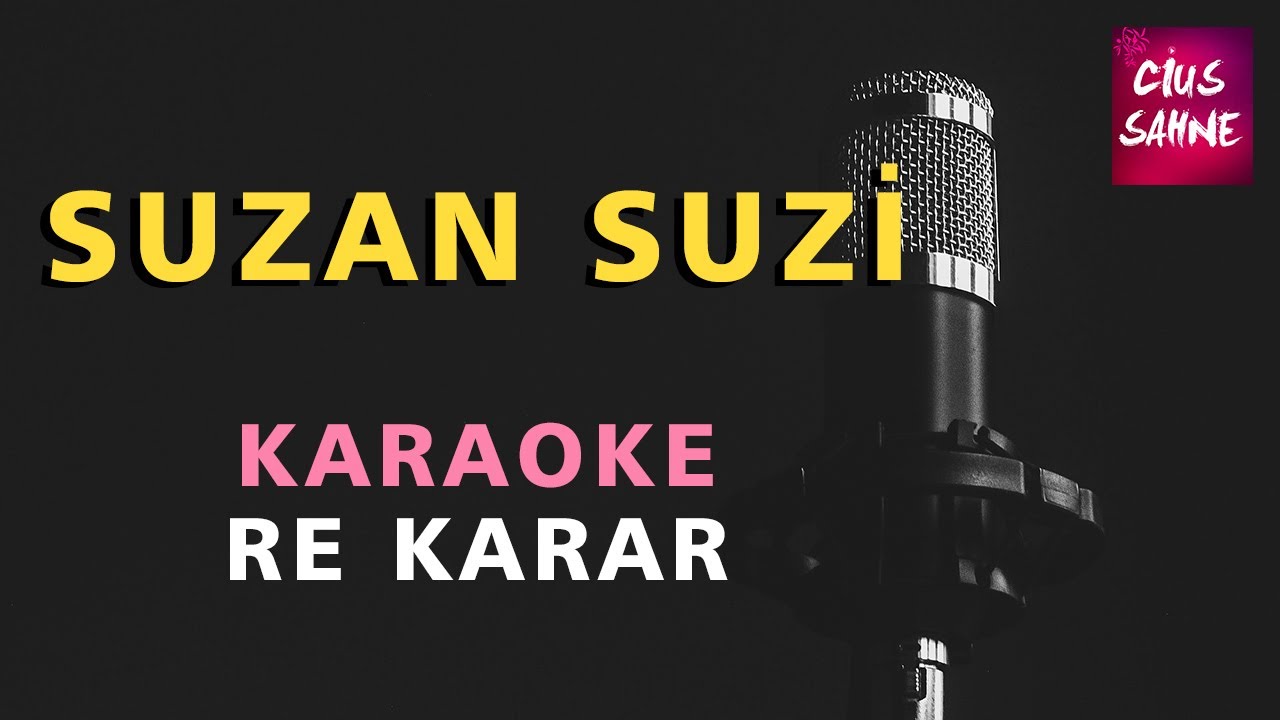 SUZAN SUZİ (KIRKLAR DAĞININ DÜZÜ) Bağlama Akustik Canlı Karaoke - Re Karar