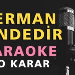 DERMAN SENDEDİR Bağlama Gitar Karaoke Altyapı Türküler - Do