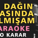 İKİ DAĞIN ARASINDA KALMIŞAM Karaoke Altyapı Türküler | Do