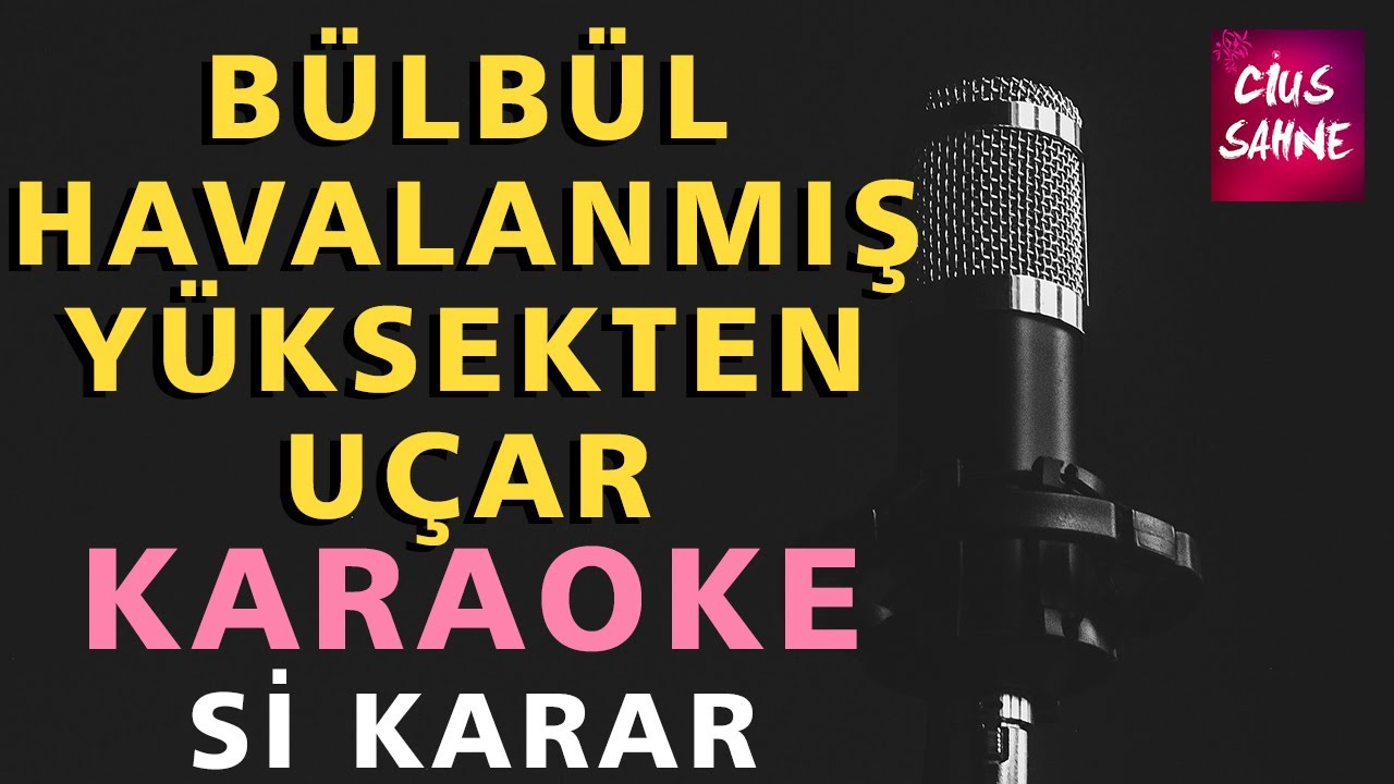 Bülbül Havalanmış Yüksekten Uçar Karaoke Altyapı Türküler | Si