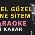 GÜZEL GÜZEL BU NE SİTEM (Caner Gülsüm Türküleri) Karaoke Altyapı Türküler | Si